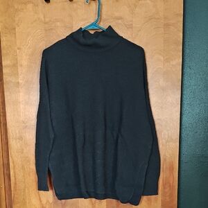 Sonoma Charcoal Ribbed Sweater